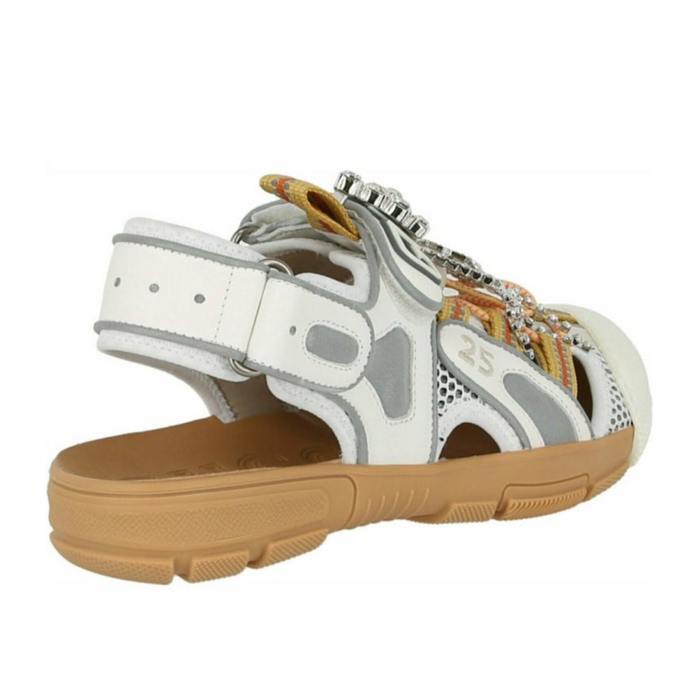 Gucci rubber and leather Sandals - Picture 4 of 4
